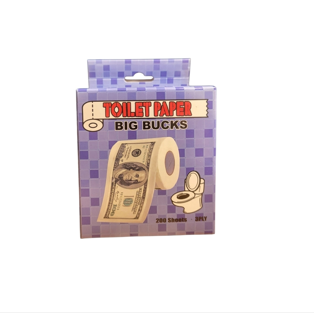 NEW Island Dogs Toilet Paper - Big Bucks